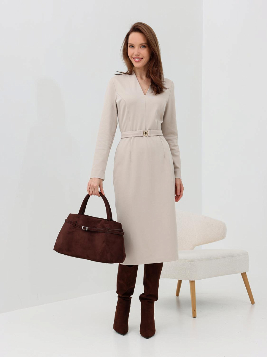 Платье Нэви 6-1926 03-147н 52, 50, 48, 46, 44 — Фото 1