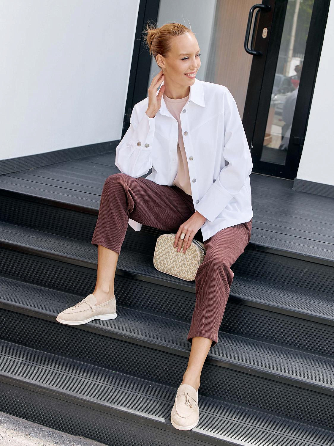 Брюки Шейн 7/8 2-995 55-51 54, 52, 50, 48, 46, 44 — Фото 5